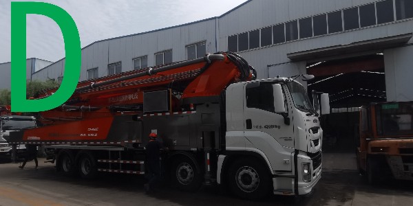 混凝土泵车的清洗分气洗和水洗