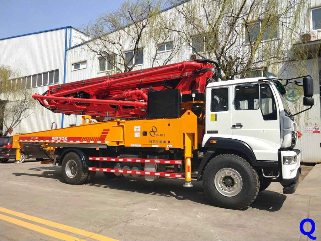 天泵，小型泵车，小型混凝土泵车