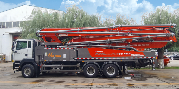 混凝土泵车泵送施工方面注意哪些