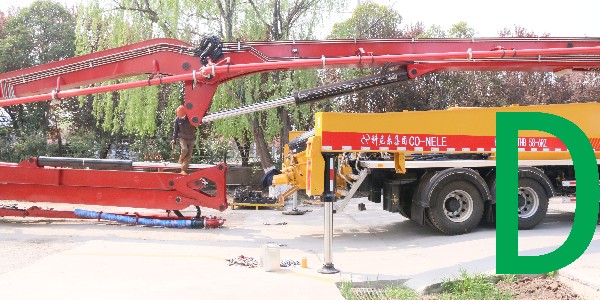 混凝土泵车的支腿形式有很多种