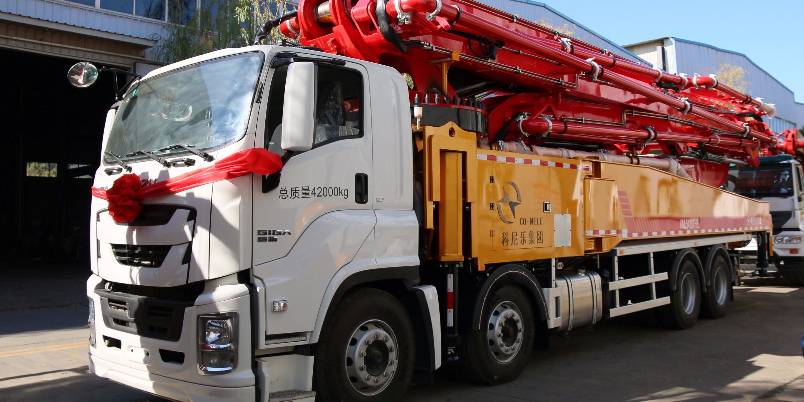 科尼乐 重庆五十铃58米混凝土泵车