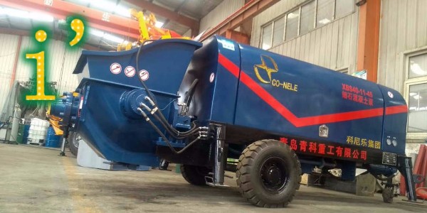 为什么科尼乐牌混凝土泵的料斗离地高度低？用意是什么？