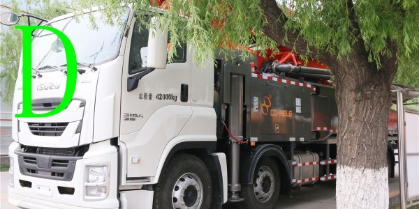 混凝土泵车堵管位置的判断？