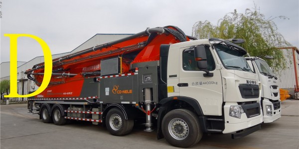 一台泵车是如何将水泥泵送上去的？